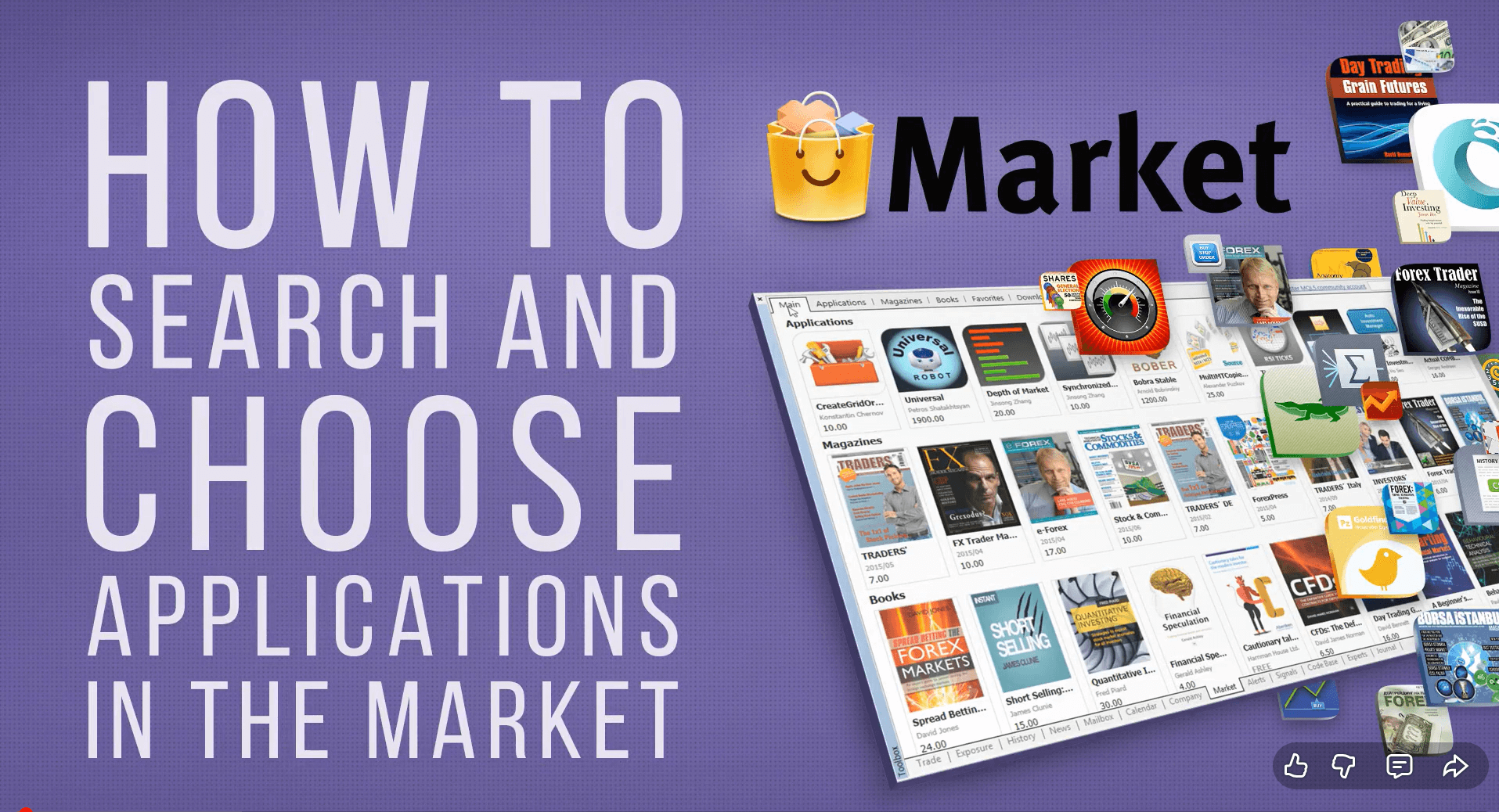 How to Search and choose Applications in the Market